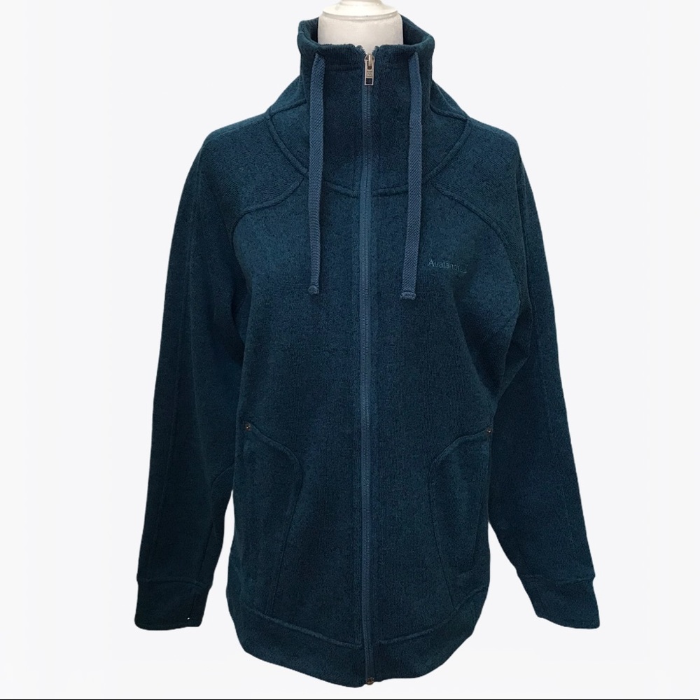 Avalanche Full-Zip Fleece Sweater/Jacket - L/XL - Picture 11 of 17